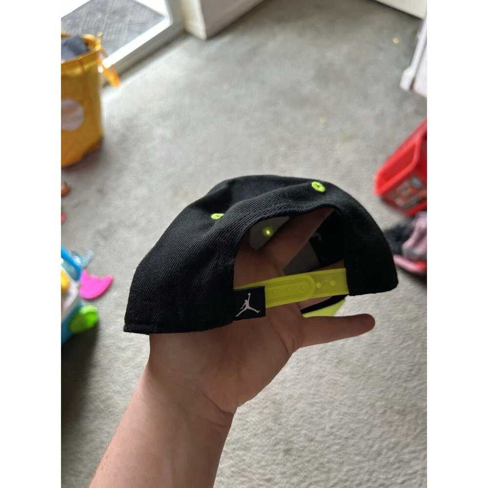 Nike Air Jordan Jumpman Hat Youth Toddler Black Cap